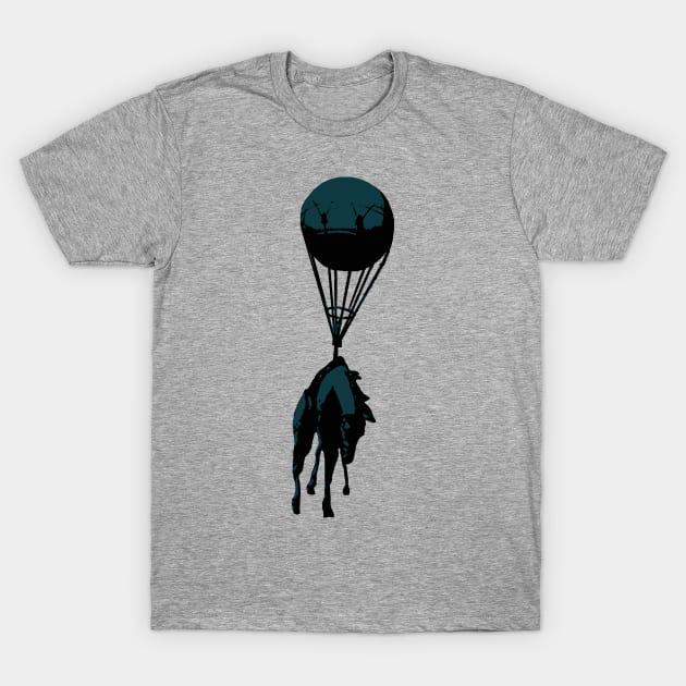 Flying horse T-Shirt by Ednathum